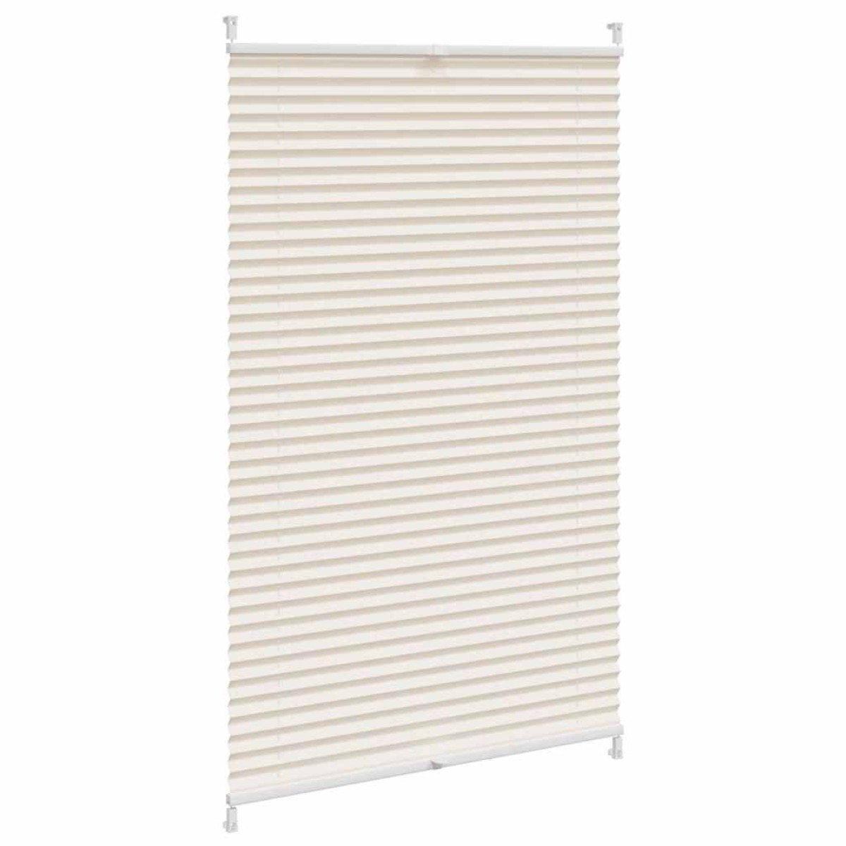 Πλισέ ρόλερ σκίασης 80x150cm Κρεμ