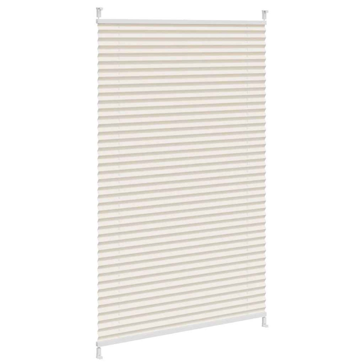 Πλισέ ρόλερ σκίασης 80x150cm Κρεμ