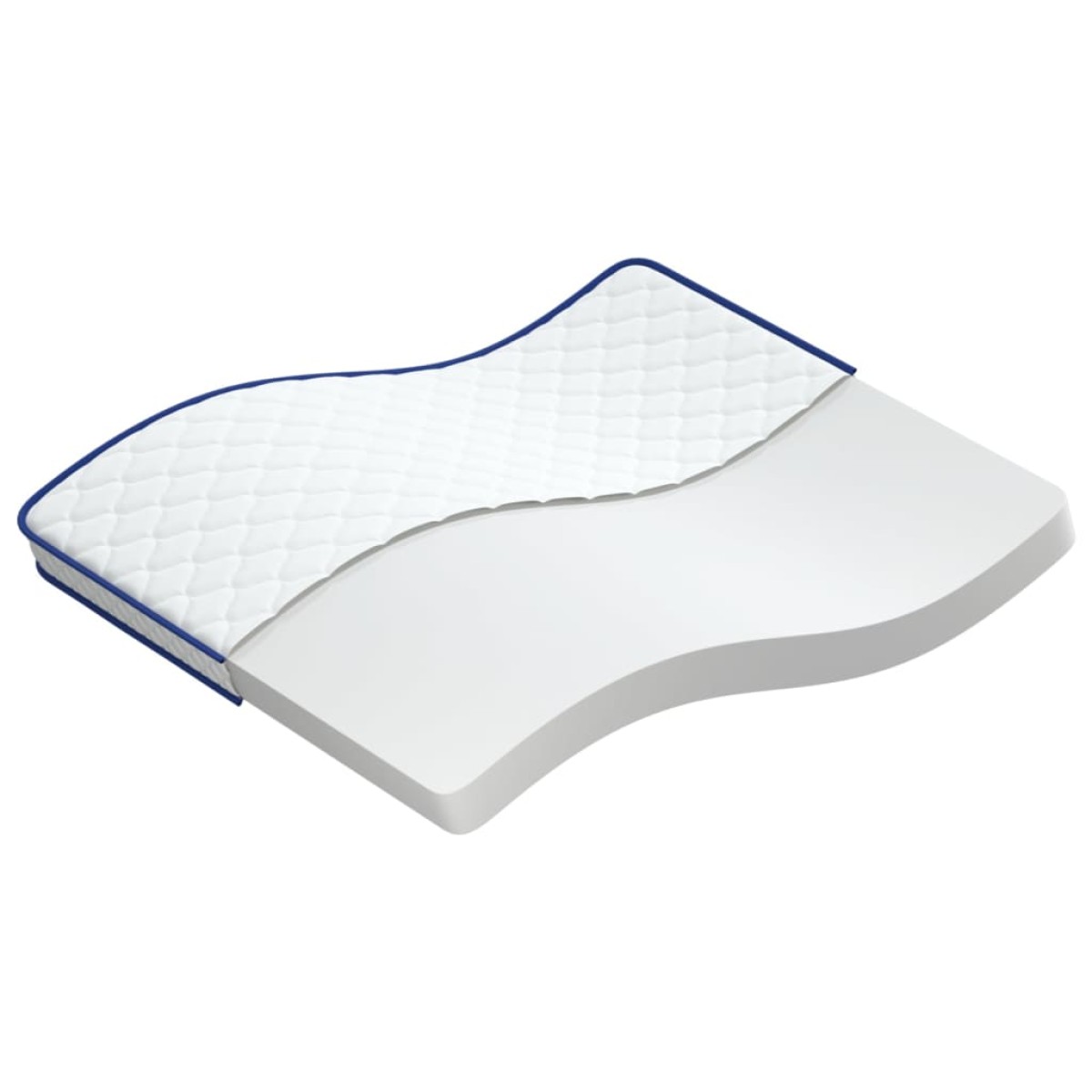 vidaXL Στρώμα Αφρού Μνήμης 200 x 180 x 17 εκ.