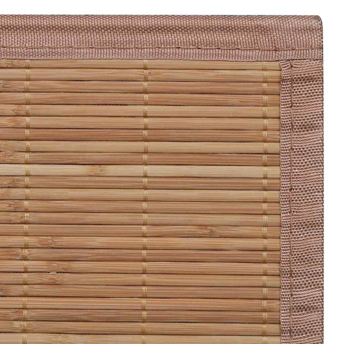 Χαλί Ορθογώνιο 150 x 200 εκ. από Καφέ Μπαμπού