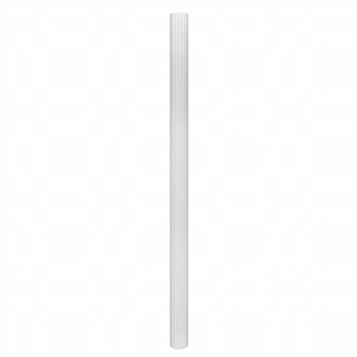 vidaXL Διαχωριστικό Δωματίου Λευκό 250 x 165 εκ. Μπαμπού