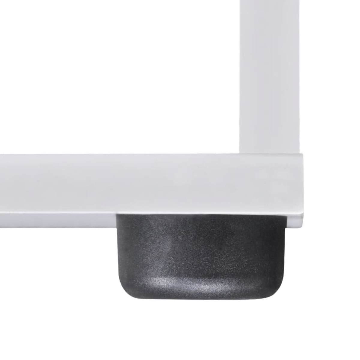 242552 vidaXL Staircase Bookcase/Display Shelf 107 cm White