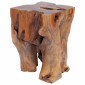 vidaXL Σκαμπό από Μασίφ Ξύλο Teak