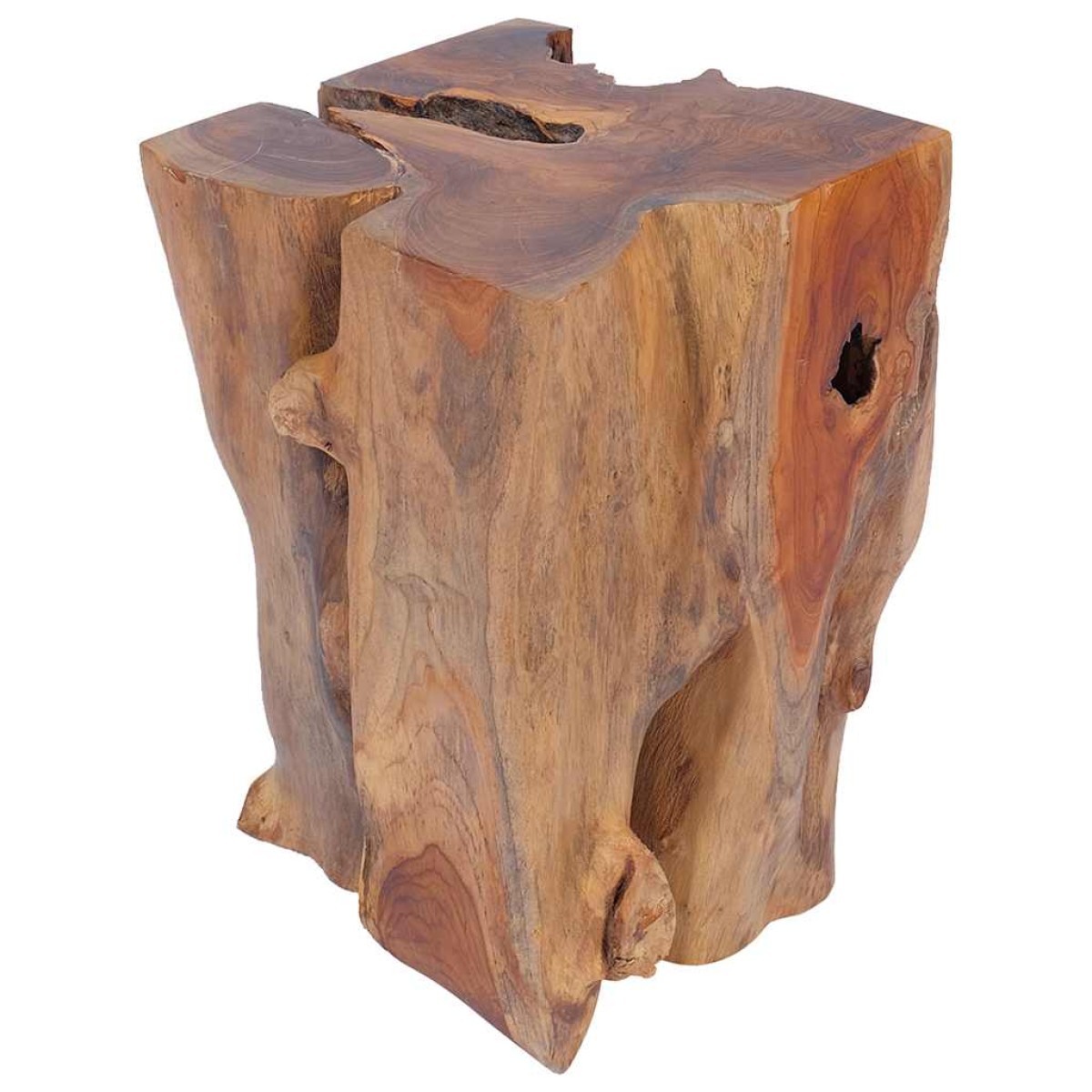 vidaXL Σκαμπό από Μασίφ Ξύλο Teak