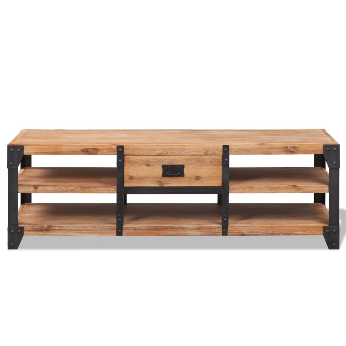 vidaXL Έπιπλο Τηλεόρασης 140 x 40 x 45 εκ. από Μασίφ Ξύλο Ακακίας