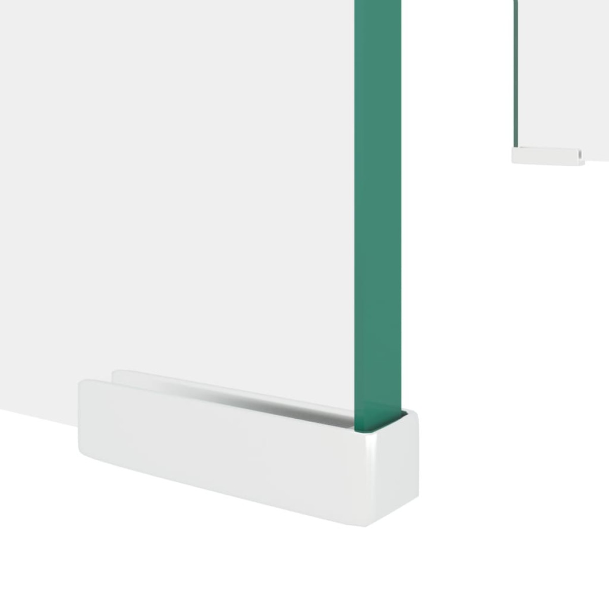 vidaXL Βάση Τηλεόρασης/Οθόνης Διάφανη 60 x 25 x 11 εκ. Γυάλινη