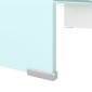 vidaXL Βάση Τηλεόρασης/Οθόνης Πράσινη 60 x 25 x 11 εκ. Γυάλινη