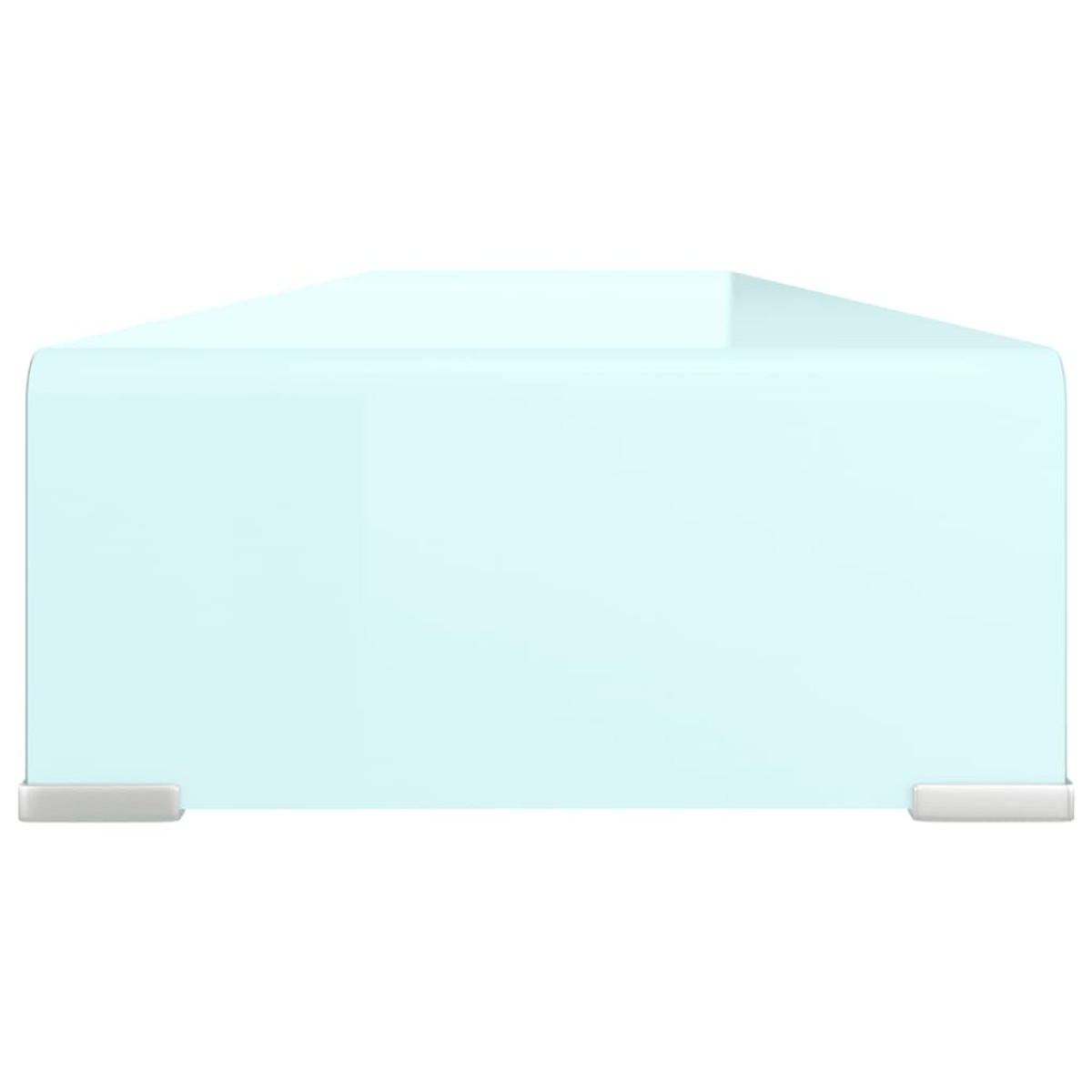 vidaXL Βάση Τηλεόρασης/Οθόνης Πράσινη 120 x 30 x 13 εκ. Γυάλινη