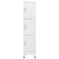 vidaXL Φοριαμός 38 x 45 x 180 εκ. με 3 Τμήματα