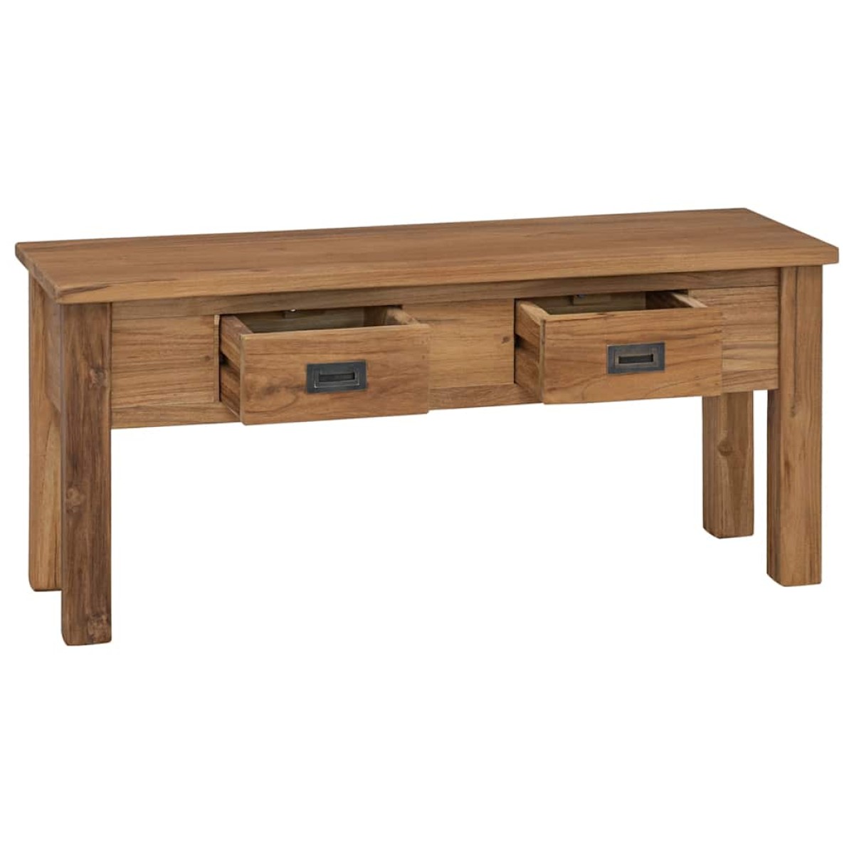 vidaXL Πάγκος Χολ 90 x 30 x 40 εκ. από Μασίφ Ξύλο Teak