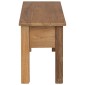 vidaXL Πάγκος Χολ 90 x 30 x 40 εκ. από Μασίφ Ξύλο Teak
