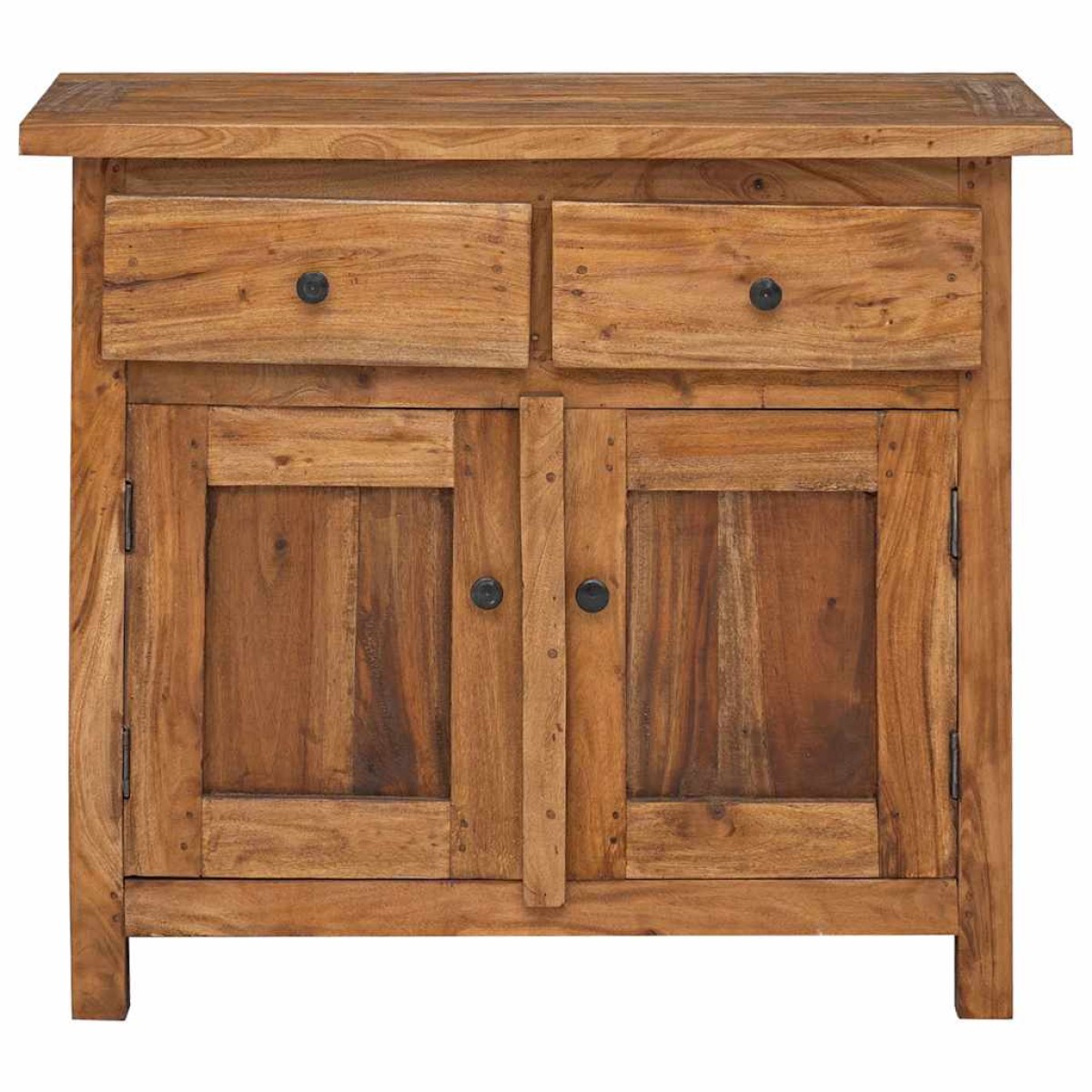 vidaXL Μπουφές Ψηλός 75 x 30 x 65 εκ. από Μασίφ Ανακυκλωμένο Ξύλο