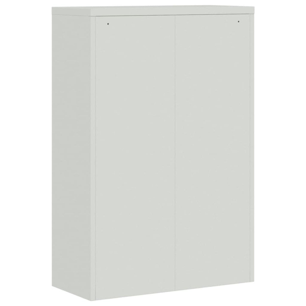 vidaXL Ντουλάπα Γραφείου 90 x 40 x 140 εκ. Γκρι Ατσάλινη