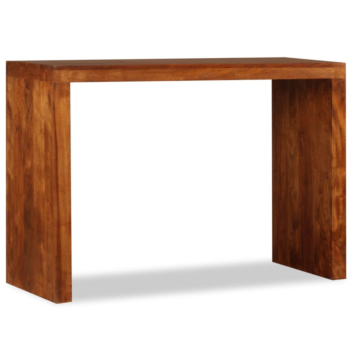 vidaXL Τραπέζι Κονσόλας 110x40x76 εκ. Μασίφ Ξύλο με Μελί Φινίρισμα