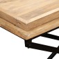 vidaXL Κονσόλα Τραπέζι 130 x 40 x 80 εκ. από Μασίφ Ξύλο Μάνγκο