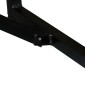 vidaXL Πάγκος 110 x 35 x 45 εκ. από Μασίφ Ανακυκλωμένο Ξύλο