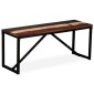 vidaXL Πάγκος 110 x 35 x 45 εκ. από Μασίφ Ανακυκλωμένο Ξύλο