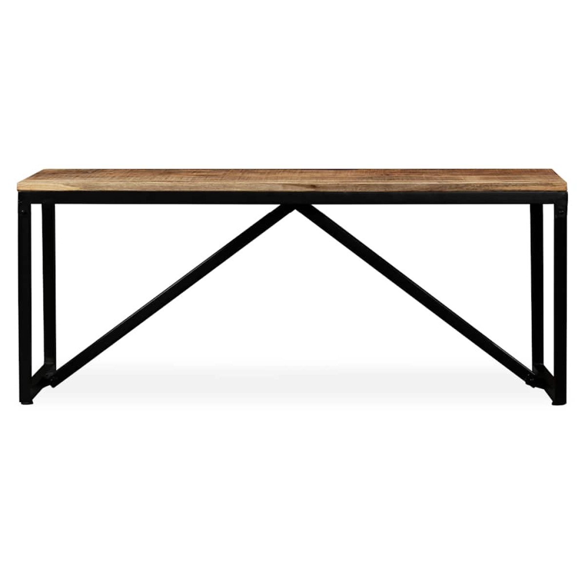 vidaXL Πάγκος 110 x 35 x 45 εκ. από Μασίφ Ξύλο Μάνγκο