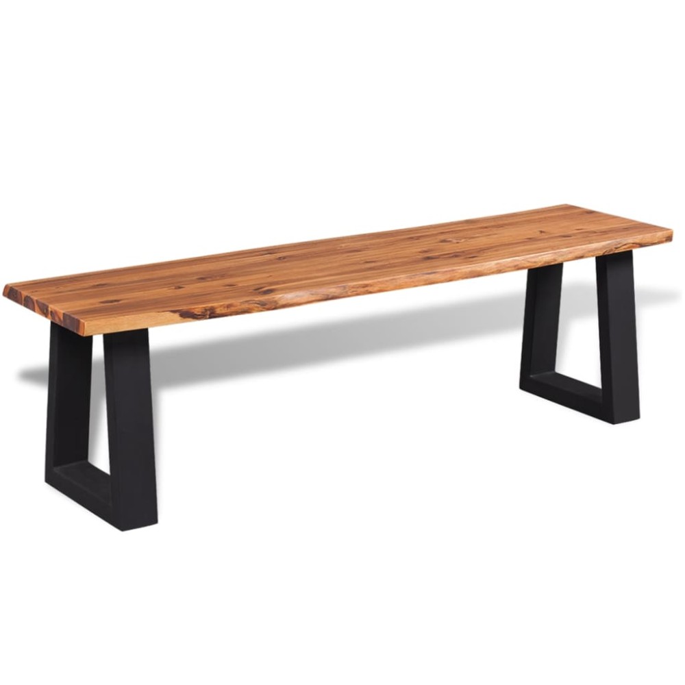 vidaXL Πάγκος 160 εκ. από Μασίφ Ξύλο Ακακίας