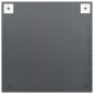 vidaXL Καθρέφτης Τοίχου Τετράγωνος 40 x 40 εκ. Γυάλινος