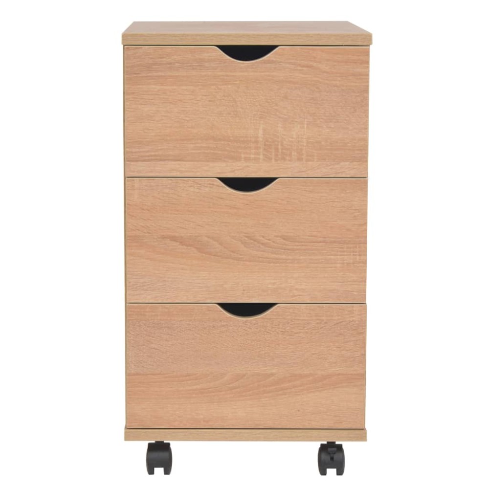 vidaXL Συρταριέρα Χρώμα Δρυός 33 x 45 x 60 εκ.