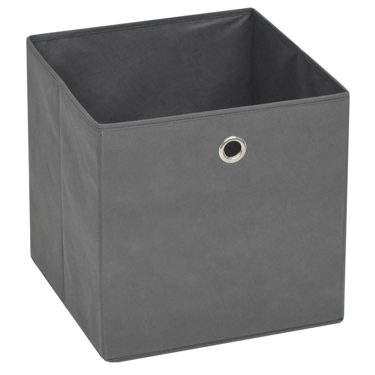 vidaXL Κουτιά Αποθήκευσης 4 τεμ. Γκρι 32x32x32 εκ. Ύφασμα Non-woven