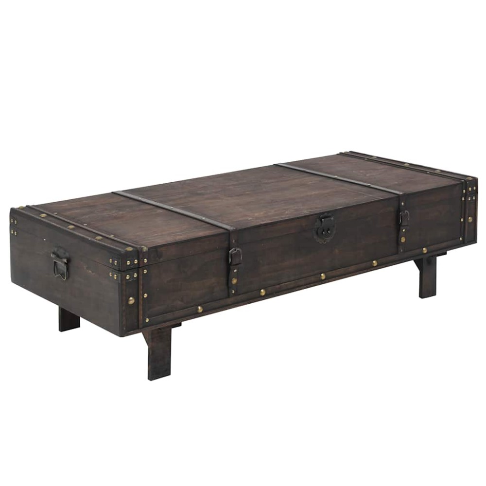 vidaXL Τραπεζάκι Σαλονιού σε Vintage Στιλ 120x55x35 εκ. Κόντρα πλακέ