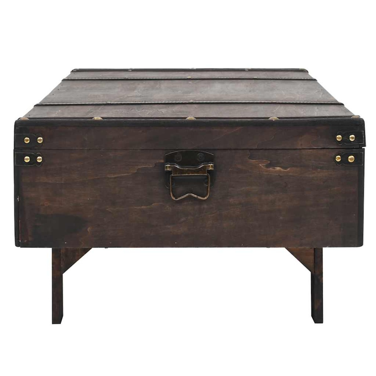 vidaXL Τραπεζάκι Σαλονιού σε Vintage Στιλ 120 x 55 x 35 εκ. Μασίφ Ξύλο