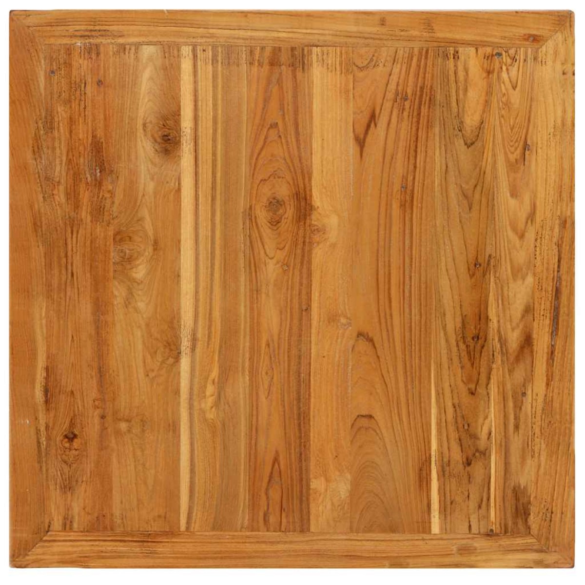vidaXL Τραπέζι Μπαρ 60x60x107 εκ. από Μασίφ Ανακυκλωμένο Ξύλο Teak