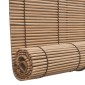 vidaXL Στόρι Σκίασης Ρόλερ Καφέ 140 x 220 εκ. από Μπαμπού