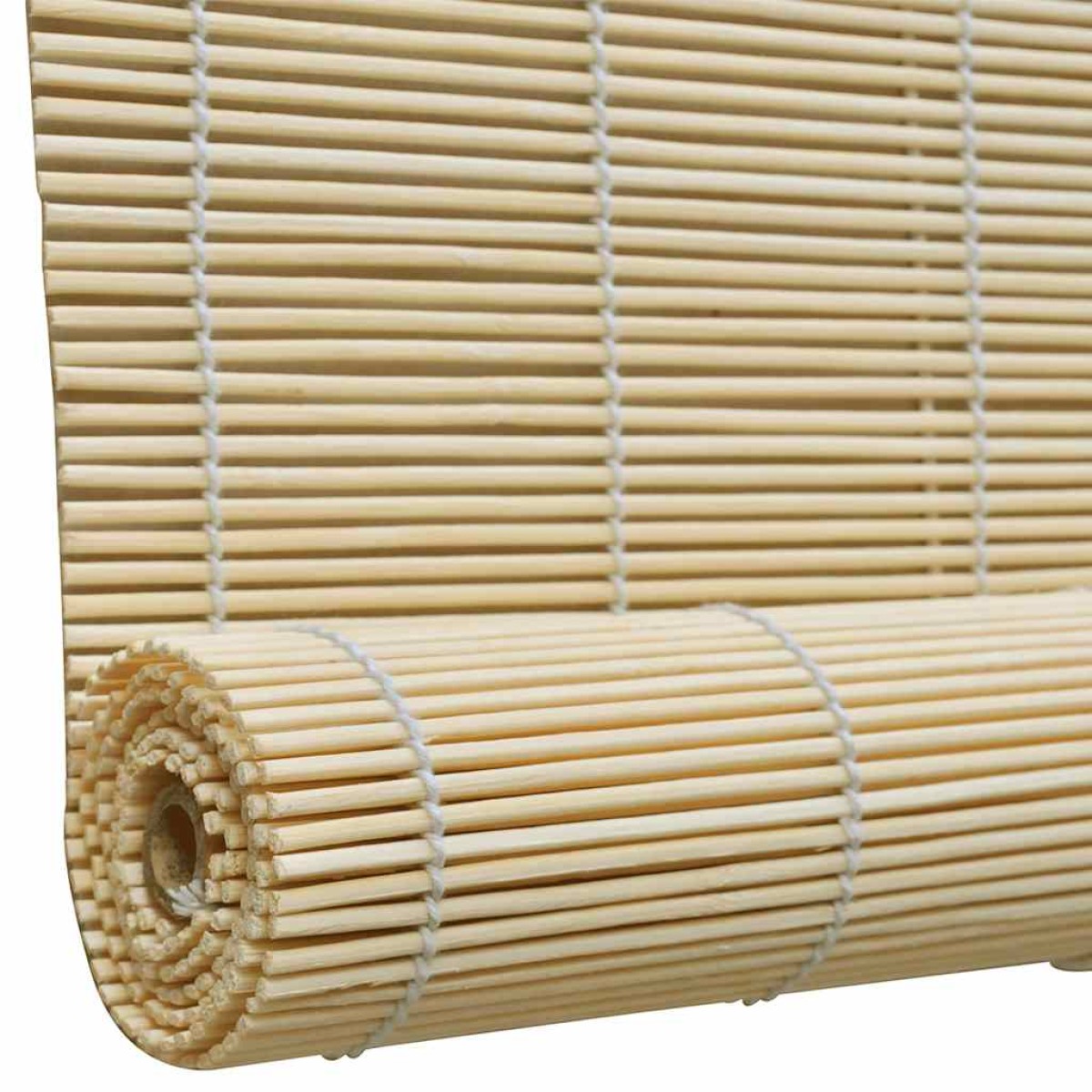 vidaXL Στόρι Σκίασης Ρόλερ Καφέ 140 x 220 εκ. από Μπαμπού