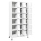 vidaXL Φοριαμός 90 x 40 x 180 εκ. Μεταλλικός με 18 Τμήματα