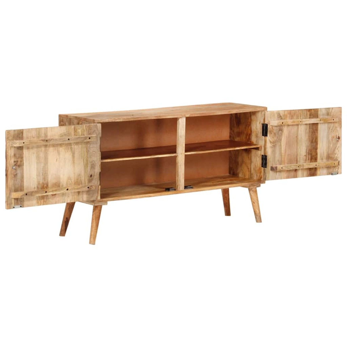 vidaXL Μπουφές 110 x 30 x 60 εκ. από Μασίφ Ξύλο Μάνγκο