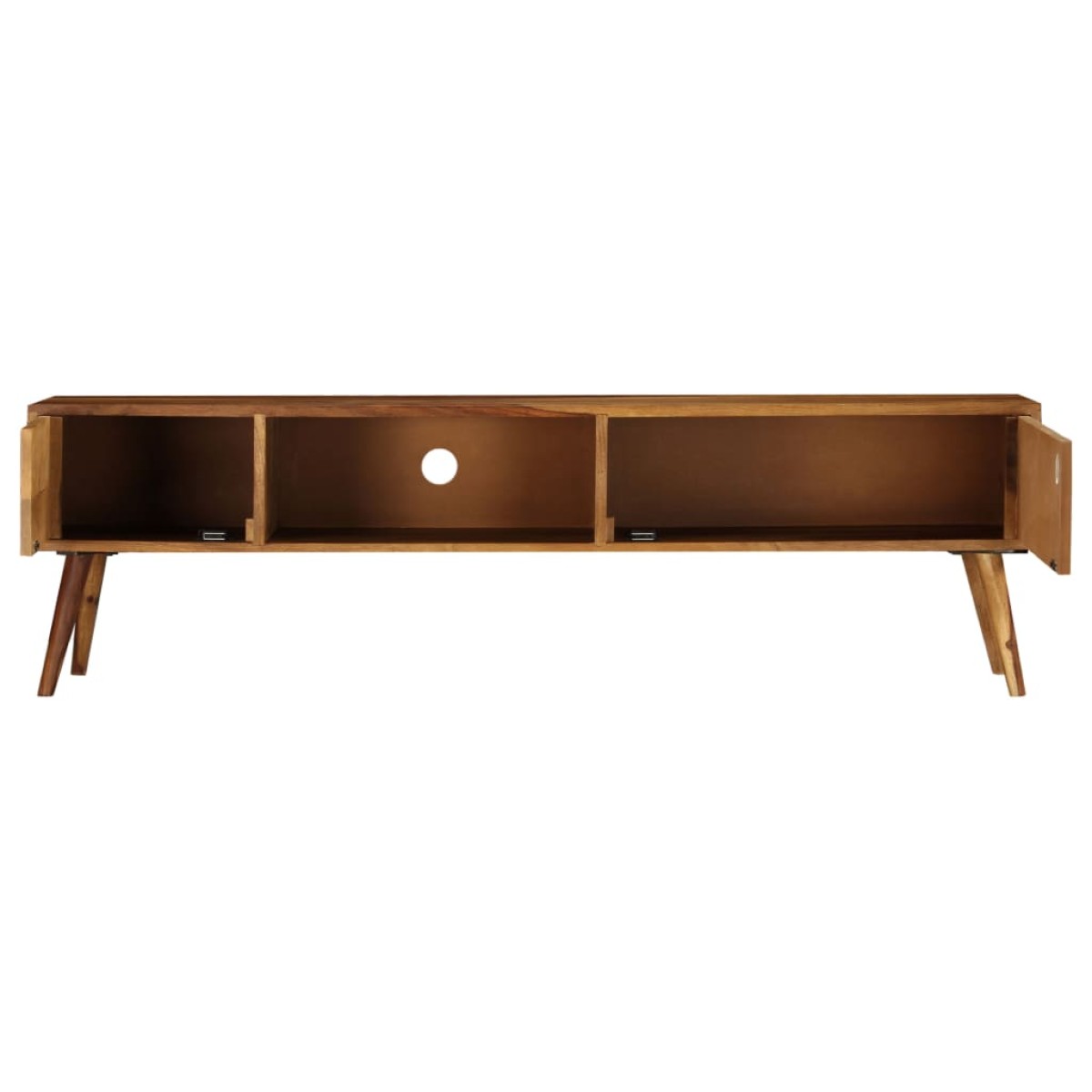 vidaXL Έπιπλο Τηλεόρασης 140 x 30 x 40 εκ. από Μασίφ Ξύλο Sheesham