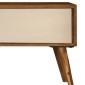 vidaXL Έπιπλο Τηλεόρασης 140 x 30 x 40 εκ. από Μασίφ Ξύλο Sheesham
