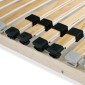 vidaXL Τελάρο Κρεβατιού με 28 Σανίδες & 7 Ζώνες 120 x 200 εκ.