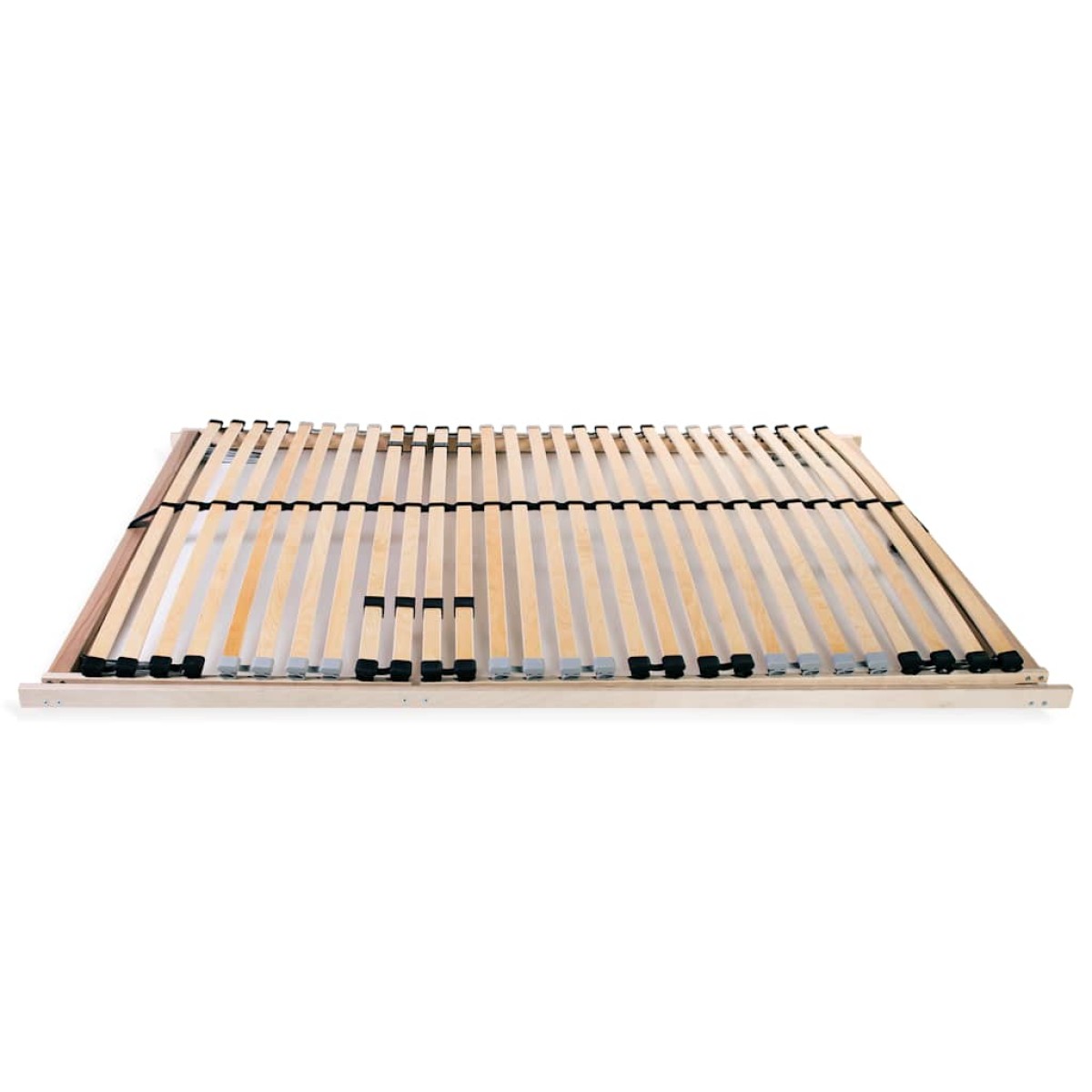 vidaXL Τελάρο Κρεβατιού με 28 Σανίδες & 7 Ζώνες 140 x 200 εκ.