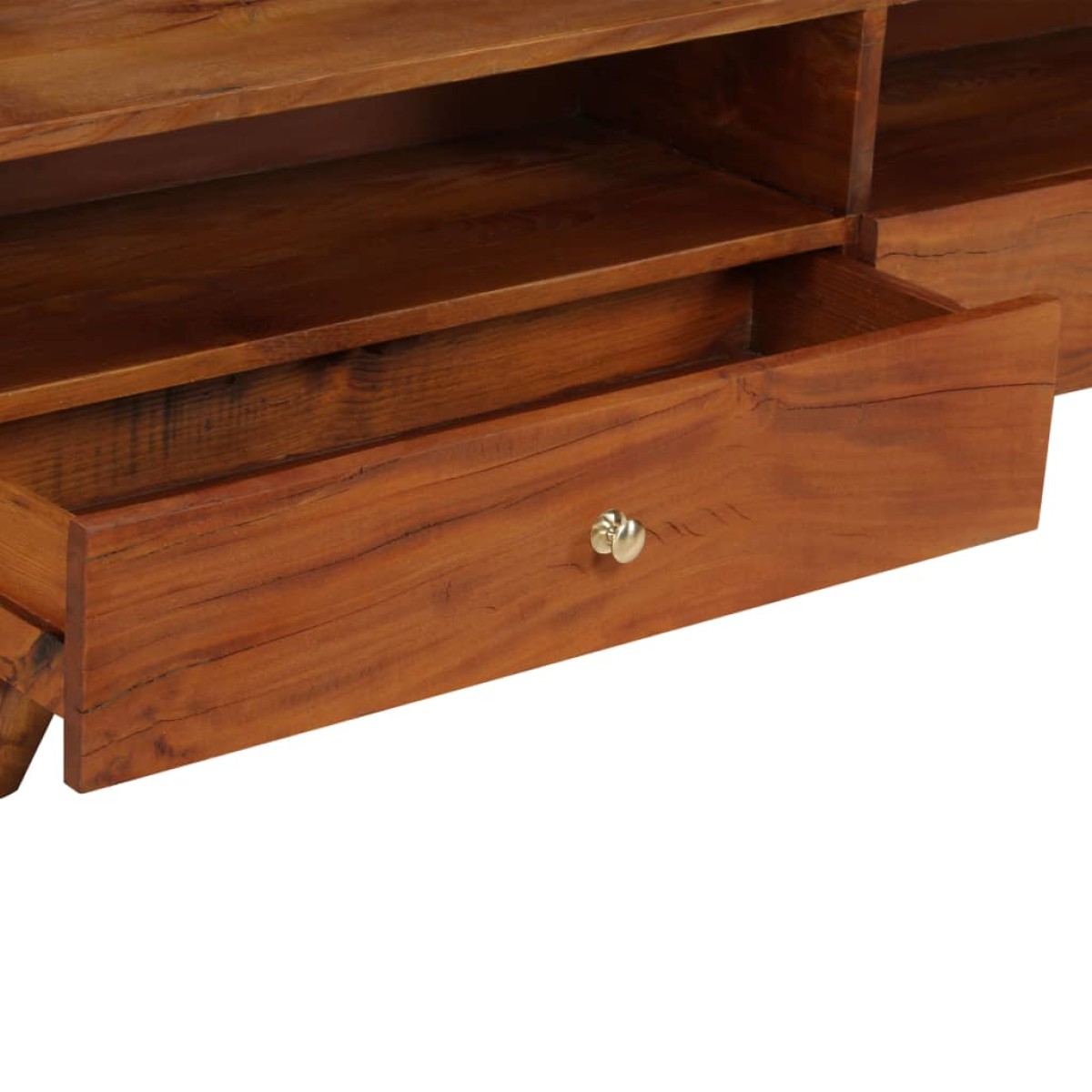 vidaXL Έπιπλο Τηλεόρασης 140x30x40 εκ. από Μασίφ Ανακυκλωμένο Ξύλο