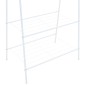 vidaXL Κρεμάστρα Ρούχων Δαπέδου Λευκή 59 x 35 x 150 εκ.