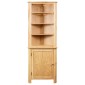 vidaXL Έπιπλο/Ντουλάπι Γωνιακό 59 x 36 x 180 εκ. από Μασίφ Ξύλο Δρυός