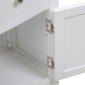 vidaXL Ντουλάπι / Ψηλός Μπουφές 90 x 33,5 x 83 εκ. Μασίφ Ξύλο Δρυός