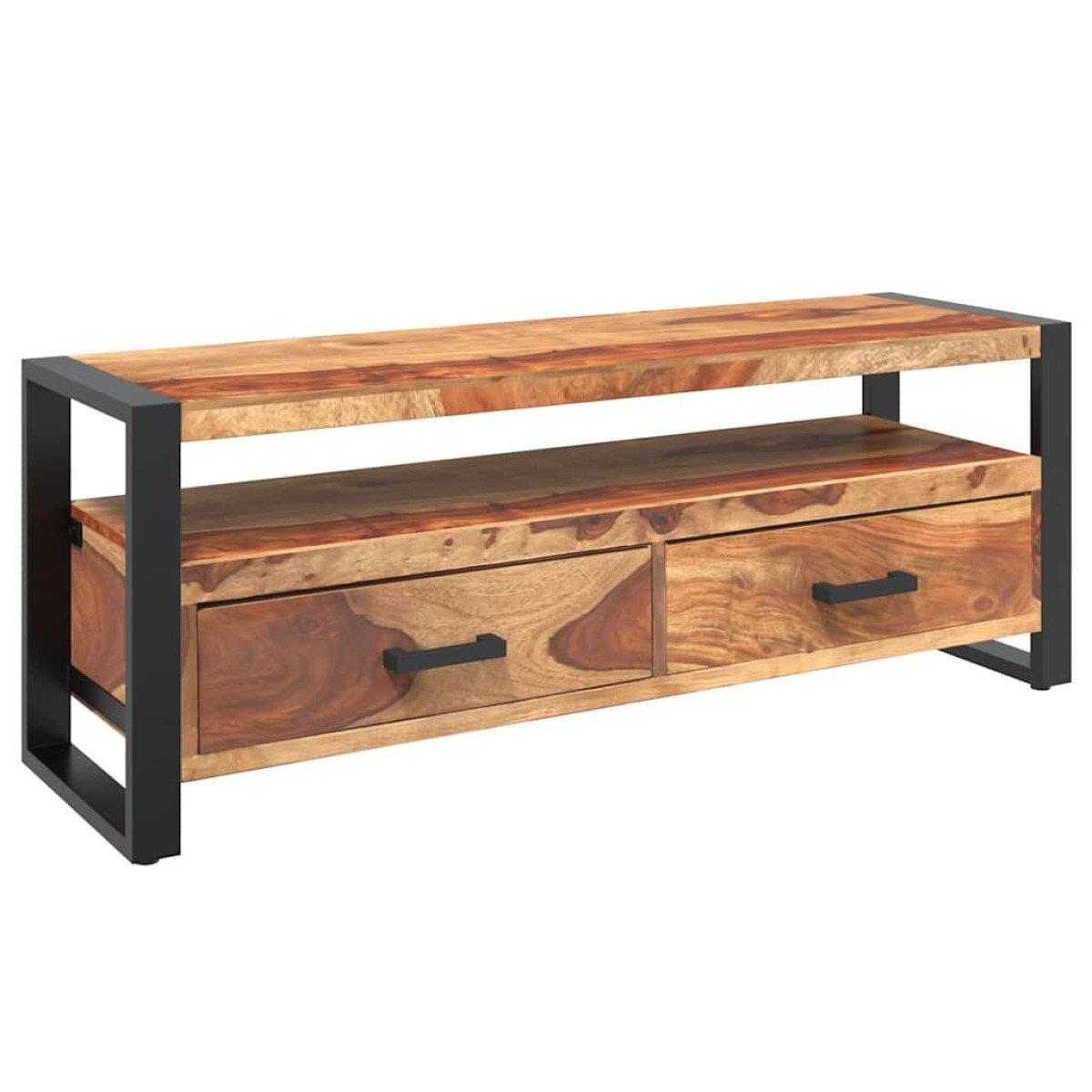 vidaXL Έπιπλο Τηλεόρασης 120 x 35 x 45 εκ. από Μασίφ Ξύλο Sheesham