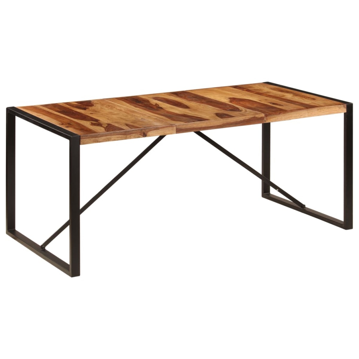 vidaXL Τραπεζαρία 180 x 90 x 75 εκ. από Μασίφ Ξύλο Sheesham