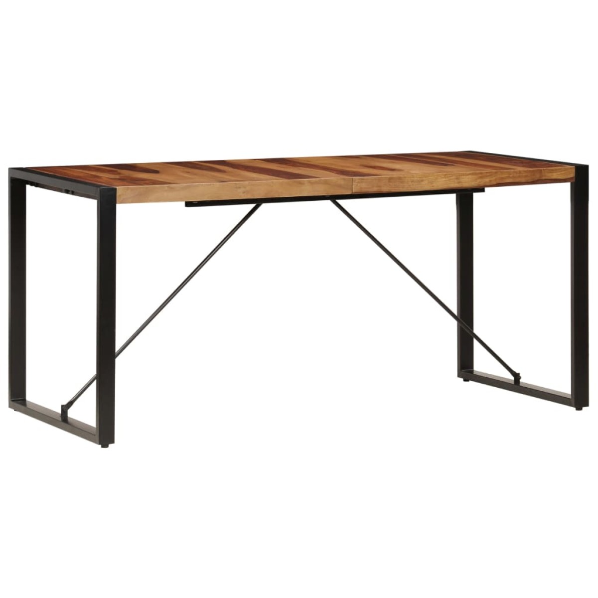 vidaXL Τραπεζαρία 160 x 80 x 75 εκ. από Μασίφ Ξύλο Sheesham