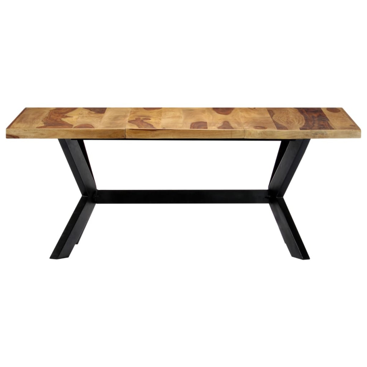vidaXL Τραπεζαρία 180 x 90 x 75 εκ. από Μασίφ Ξύλο Sheesham