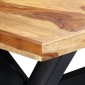 vidaXL Τραπεζαρία 180 x 90 x 75 εκ. από Μασίφ Ξύλο Sheesham