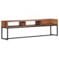 vidaXL Έπιπλο Τηλεόρασης 160 x 30 x 45 εκ. από Μασίφ Ξύλο Sheesham
