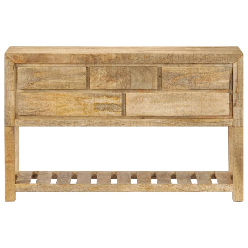 vidaXL Κονσόλα 120 x 30 x 75 εκ. από Μασίφ Ξύλο Μάνγκο
