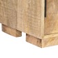 vidaXL Βιβλιοθήκη 60 x 35 x 180 εκ. από Μασίφ Ξύλο Μάνγκο