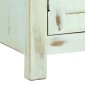 vidaXL Ντουλάπι Γαλάζιο 110 x 35 x 70 εκ. από Μασίφ Ξύλο Μάνγκο